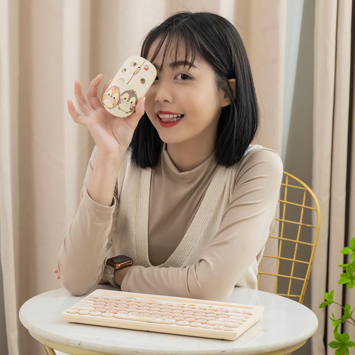 Infothink Disney Chip & Dale Ufufy ver Wireless Optical Mouse