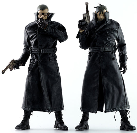 ThreeA 3A Toys Ashley Wood Nom Commander 8th Anniversary Thrice Naught + Post Fire Action Figure