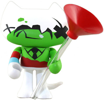 VanBeater Unacat Crappy Cat Series 1 Puked ver 3" Vinyl Figure