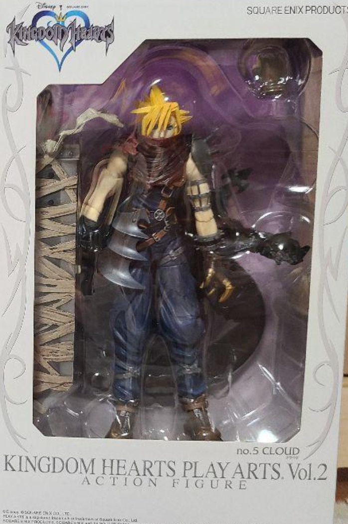 Square Enix Kingdom Hearts II Play Arts Vol 2 No 5 Cloud Action Figure