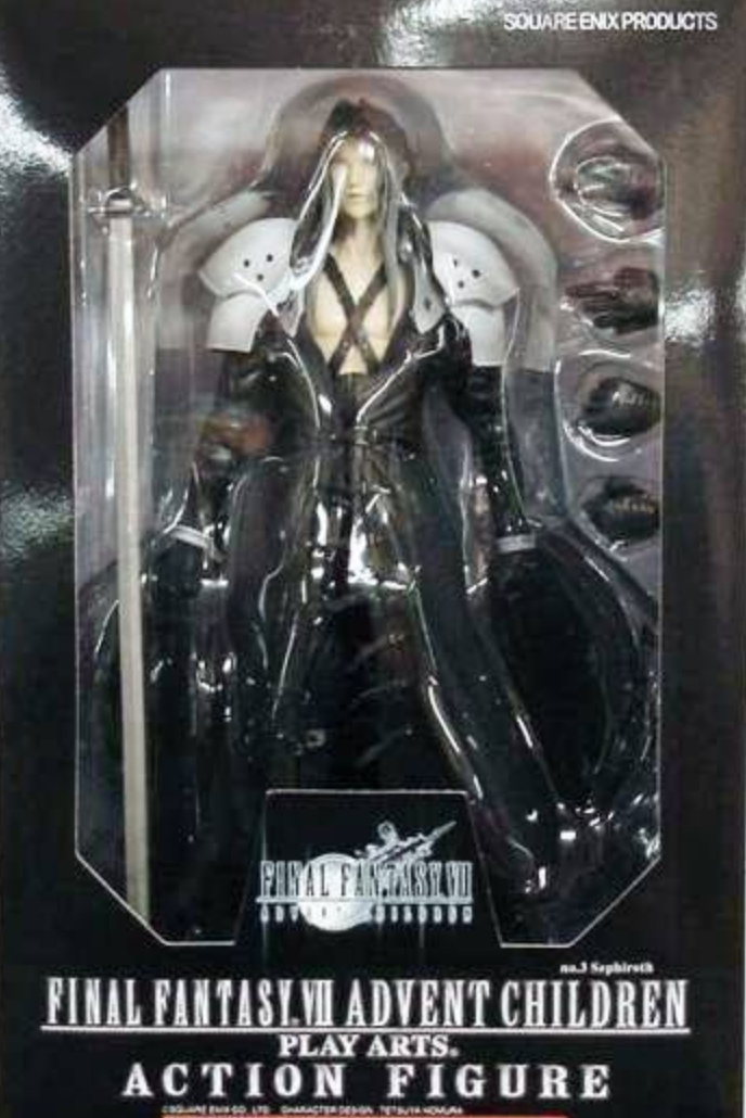 Square Enix Final Fantasy VII Advent Children Play Arts No 3 Sephiroth Action Figure