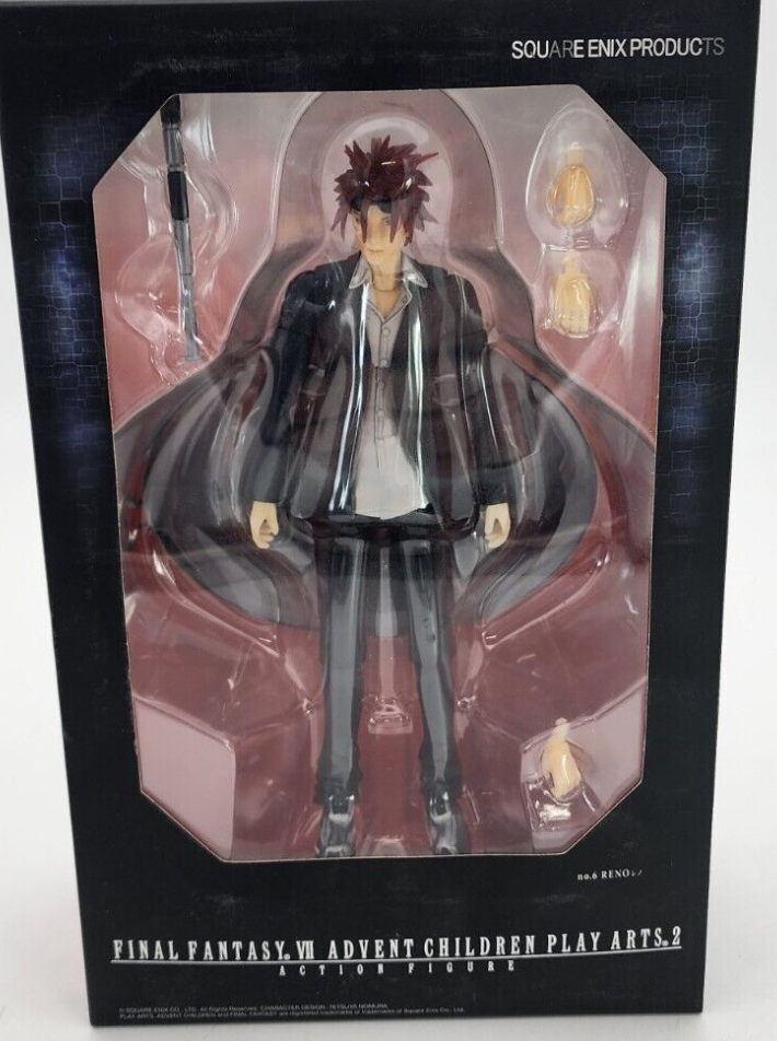 Square Enix Final Fantasy VII 7 Advent Children Play Arts Vol 2 No 2 Reno Action Figure