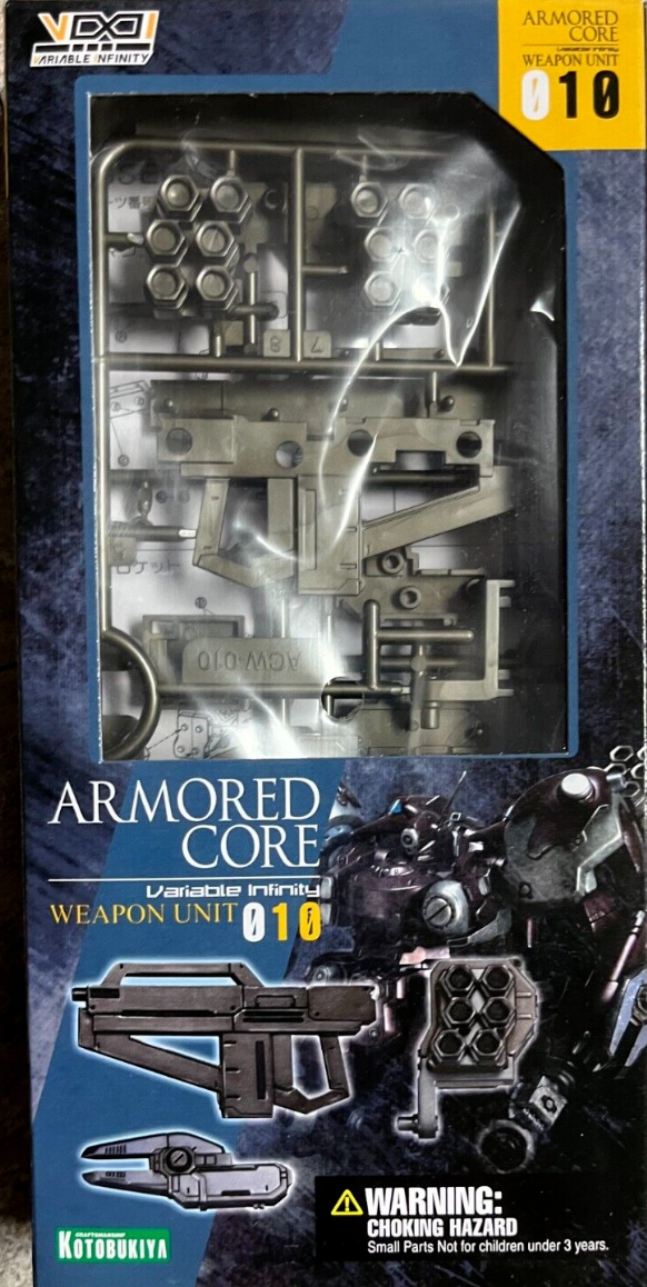 Kotobukiya 1/72 Armored Core Weapon Unit 010 Plastic Model Kit Figure