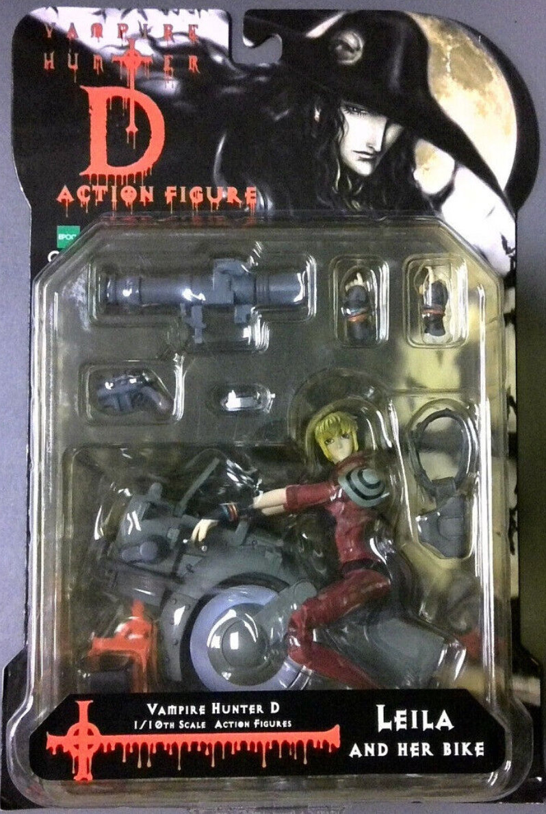 Epoch 1/10 Vampire Hunter D Leila and Her Bike Action Figure