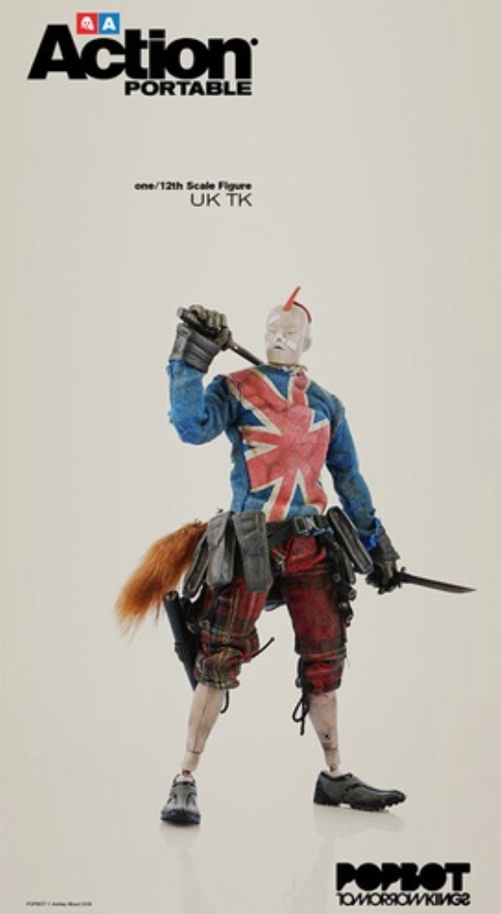 ThreeA 3AA Toys 1/12 Ashley Wood Tomorrow King UK TK 6