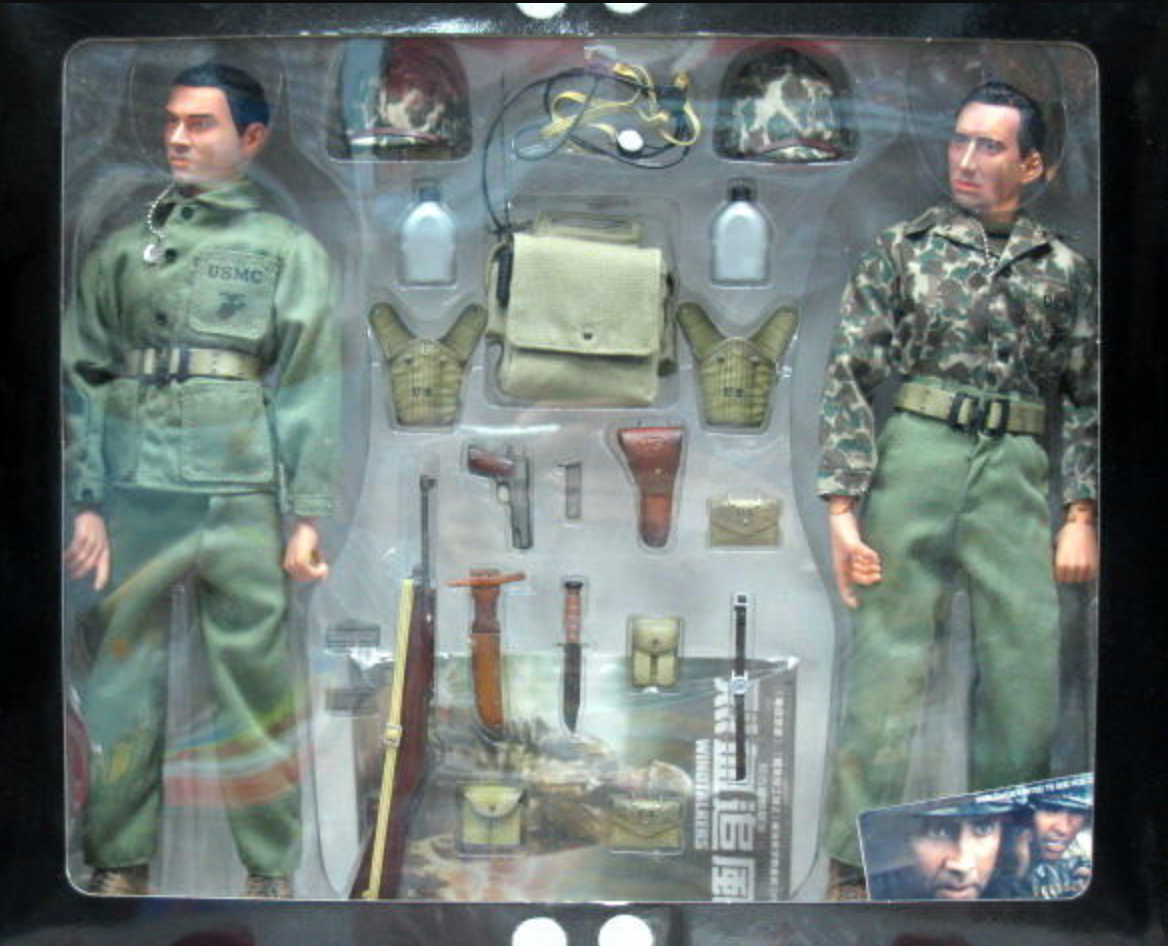Dragon 1/6 12" #73072 Windtalkers Adam Beach Nicolas Cage 2 Action Figure Set