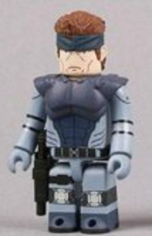 Medicom Toy Kubrick 100% Metal Gear Solid 20th Anniversary Collectors Collection Action Figure Type A