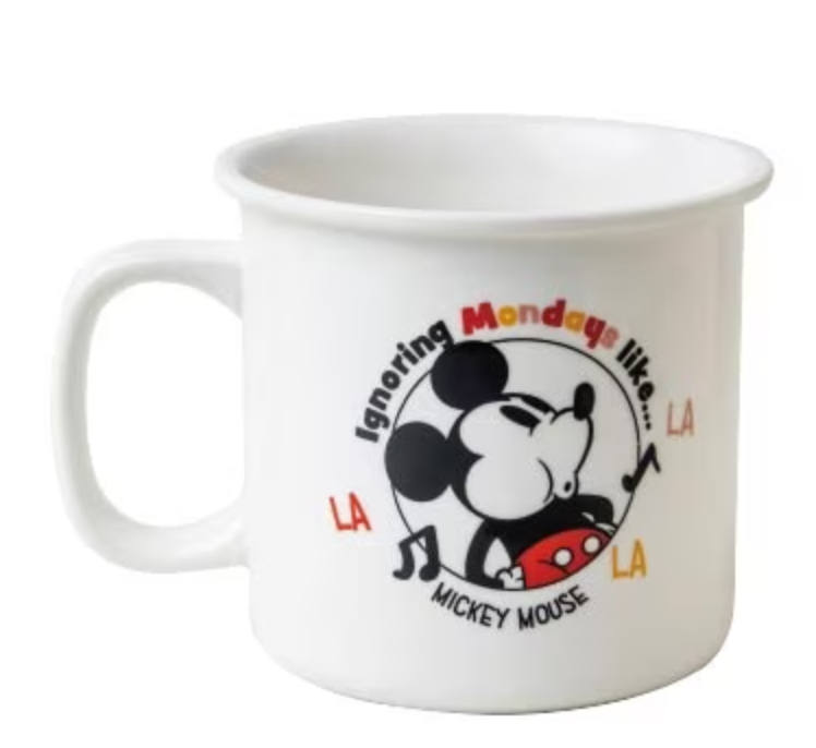 Mickey Mouse Coffee Cup White