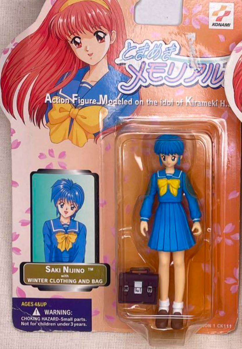 Konami Tokimeki Memorial Modeled on the Idol of Kirameki H.S. Saki Nijino Action Figure