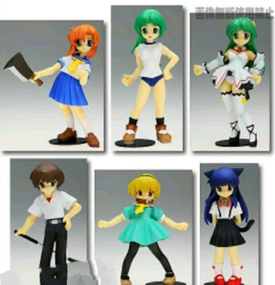 Spring Higurashi no Naku Koro Ni When They Cry 18 Trading Figure Set