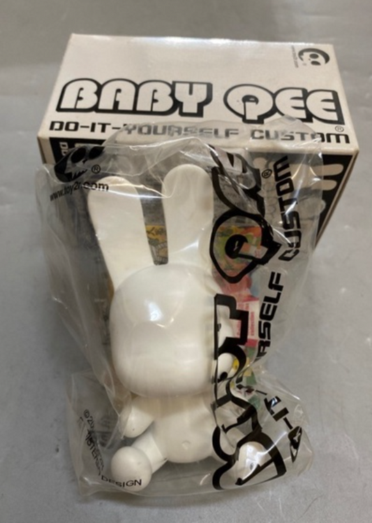 Toy2R Baby Qee Custom Do It Yourself DIY GID Bunny ver 3.5" Vinyl Figure
