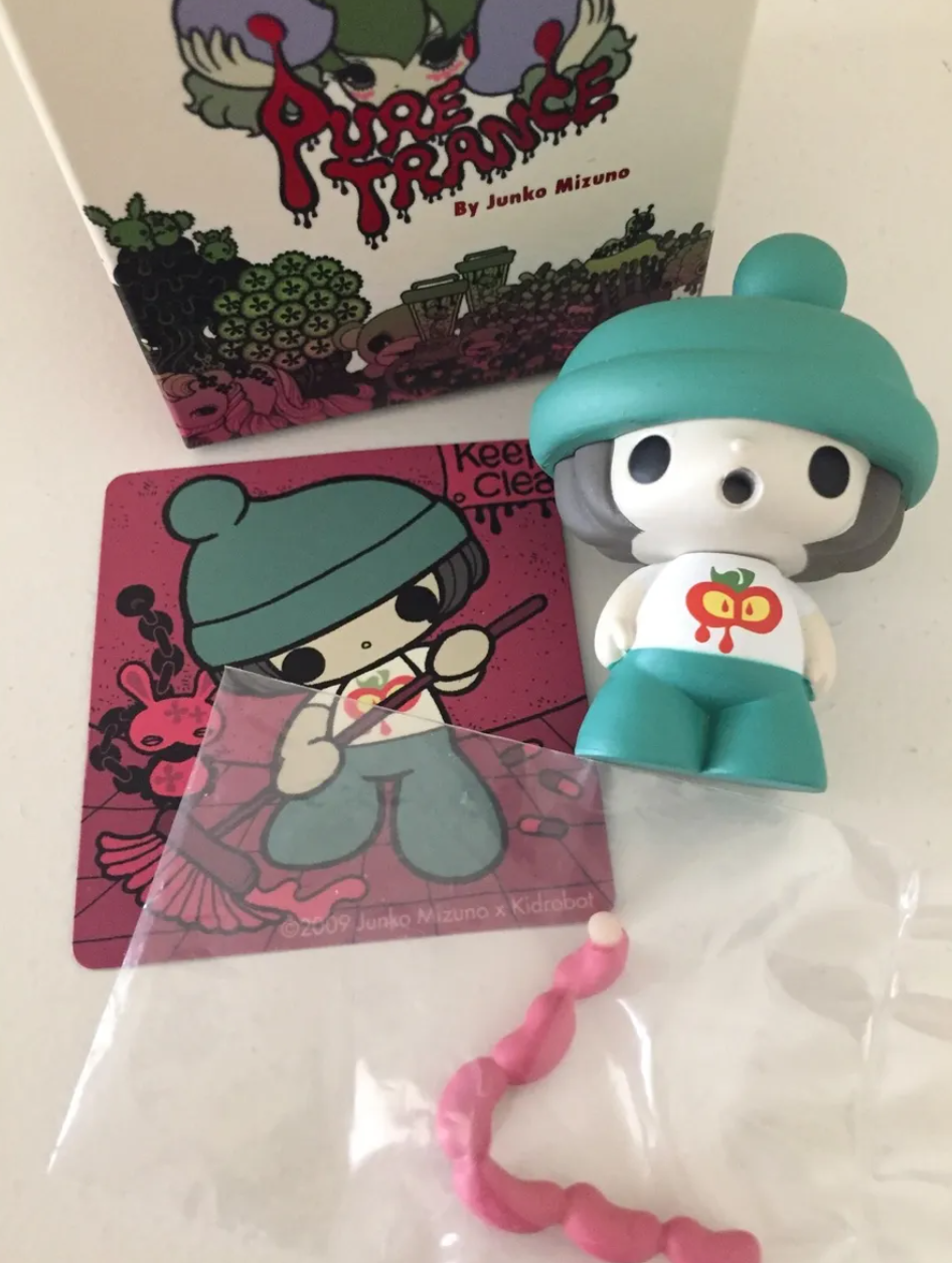 Kidrobot Junko Mizuno Pure Trance Sugiura Kun 3" Figure