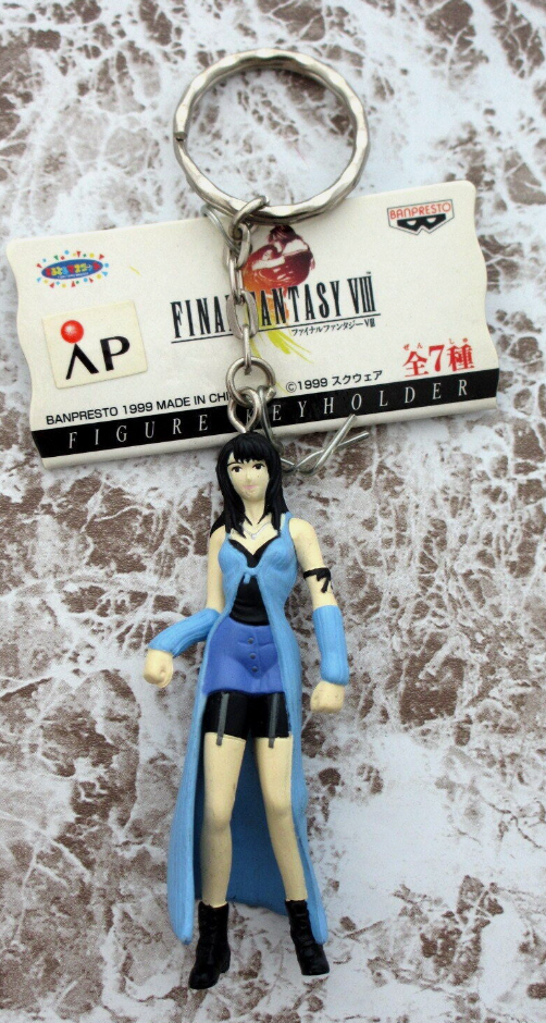 Banpresto Final Fantasy VIII Key Holder Chain Strap Mascot Rinoa Mini Figure