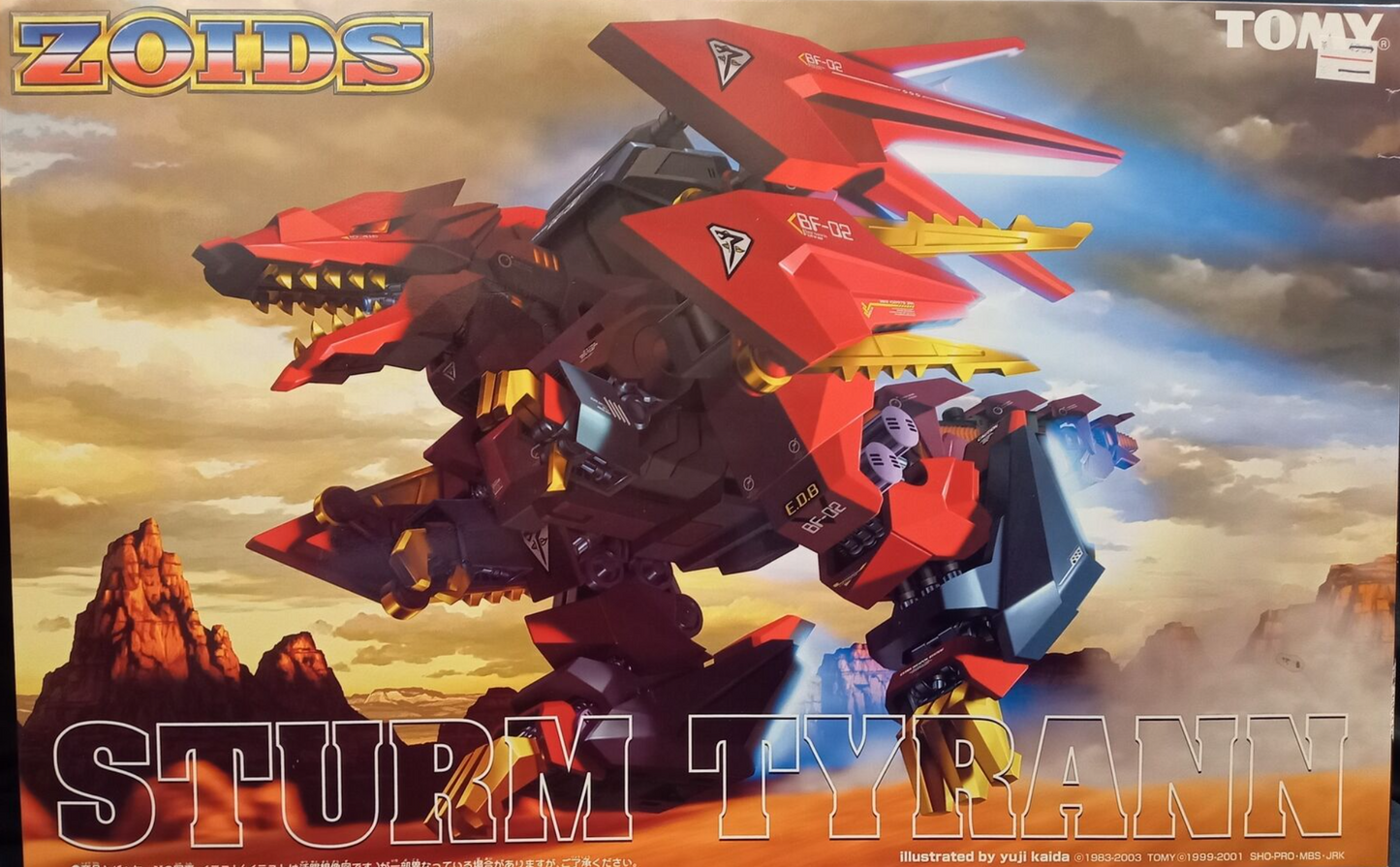 Tomy Zoids Sturm Tyrann Action Model Kit Figure