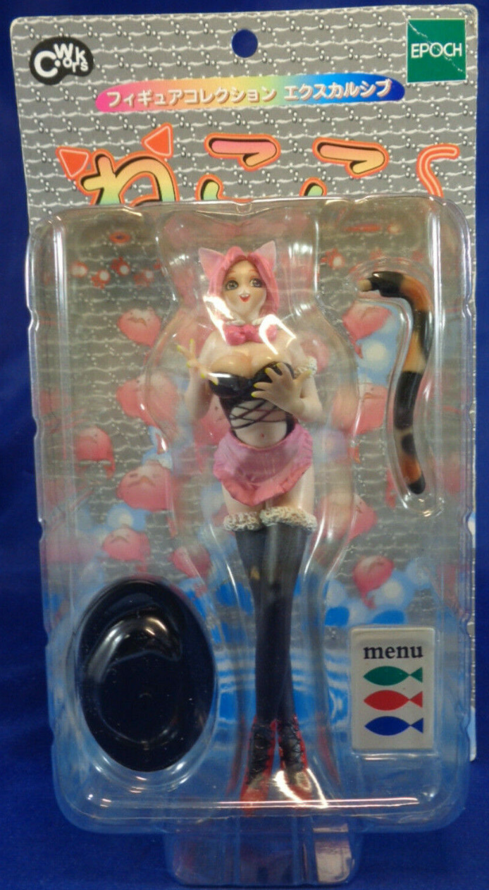 Epoch C-works Tainido Tinykid's Creation Part 1 Nekoko Sexy Girl Black ver Figure