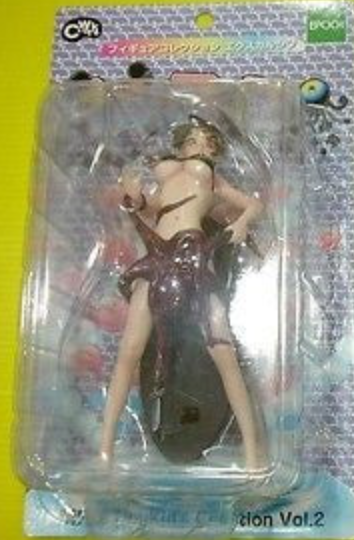 Epoch C-works Tainido Tinykid's Creation Part 2 Takoko Sexy Girl Black ver Figure