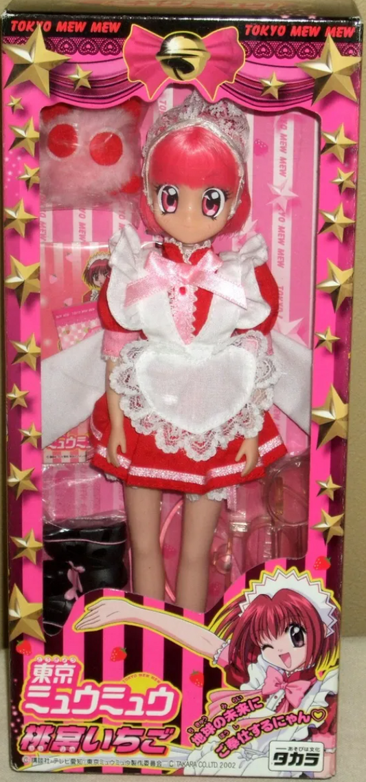 Takara Tokyo Mew Mew Ichigo Momomiya Maid ver 10" Doll Action Figure