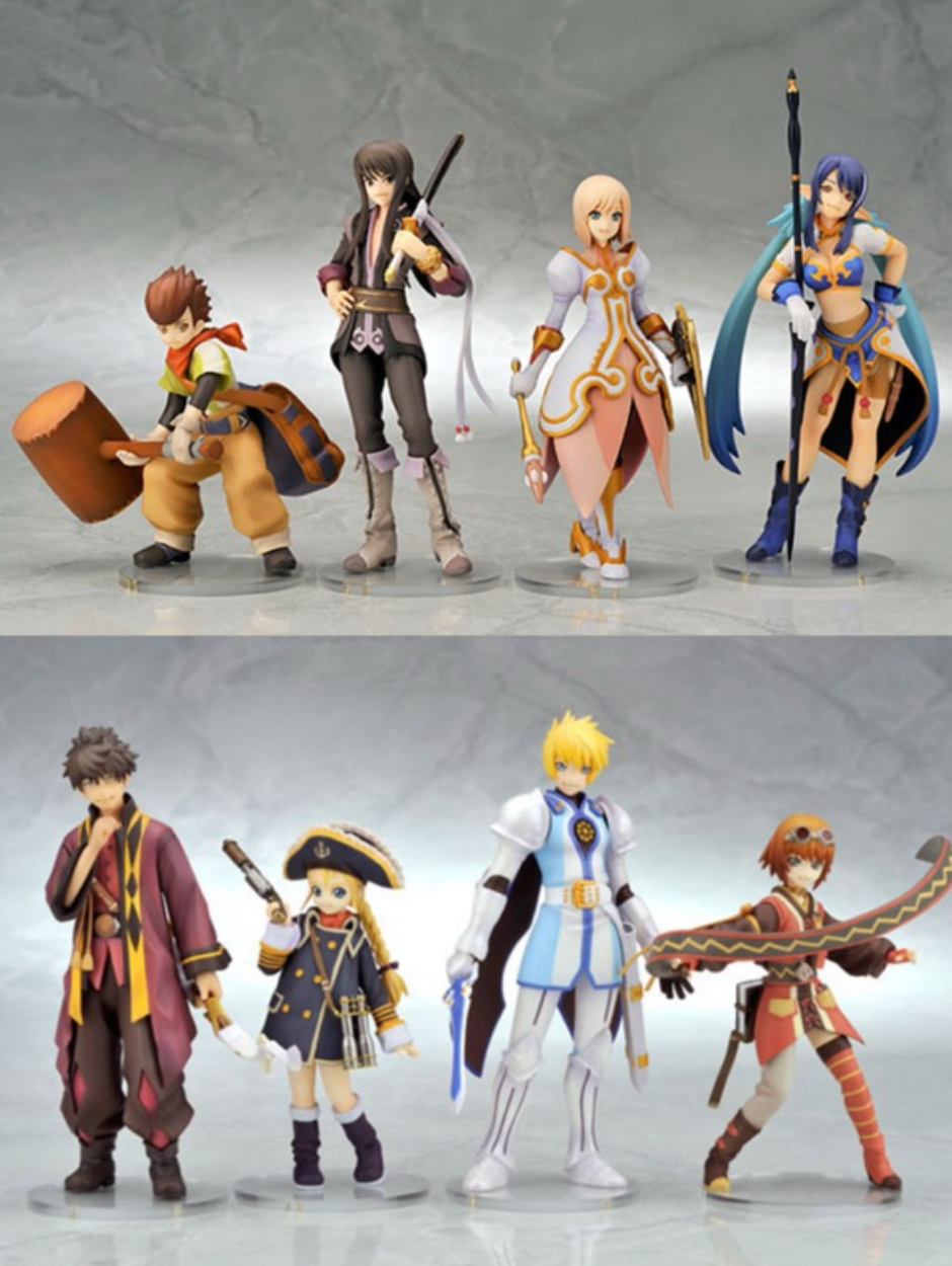 Kotobukiya One Coin Grande Collection Tales of Series Vesperia TOV Part 1+2 5+5 10 Trading Figure Set