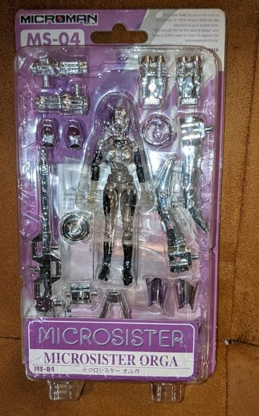 Takara 2005 Microman Micronauts Micro Sister MS-04 Orga Figure