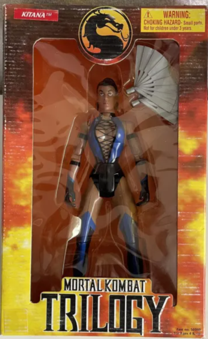 Toy Island Mortal Kombat Trilogy Kitana 10 Action Figure Lavits Figure