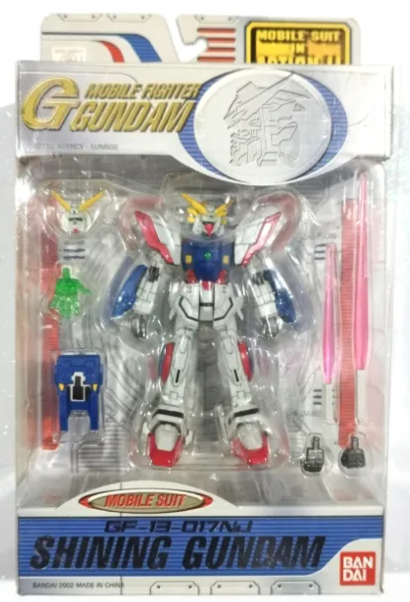 Bandai Mobile Suit in Action MSIA MIA Mobile Fighter G Gundam GF-13-017NJ Shinning Gundam Figure