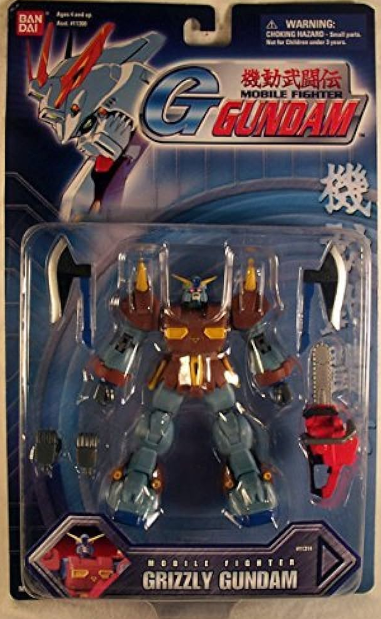 Bandai Mobile Fighter G Gundam Grizzly Gundam Action Figure