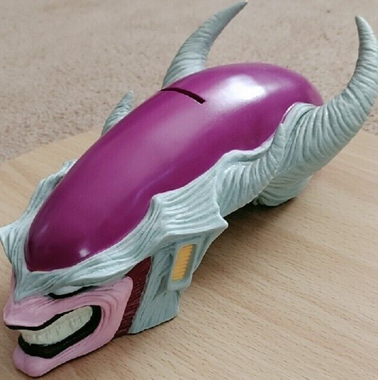 Banpresto 2010 Dragon Ball Kai Freeza Frieza Head Coin Soft Vinyl Bank Trading Figure