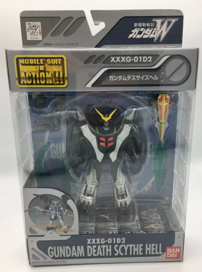 Bandai Mobile Suit in Action MSIA MIA Gundam W XXXG-01D2 Gundam Death Scythe Hell Figure