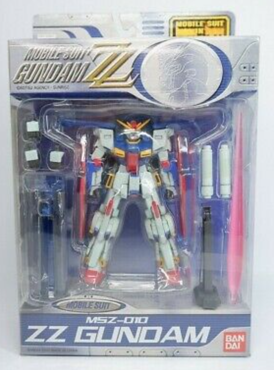 Bandai Mobile Suit in Action MSIA MIA MSZ-010 ZZ Gundam Figure