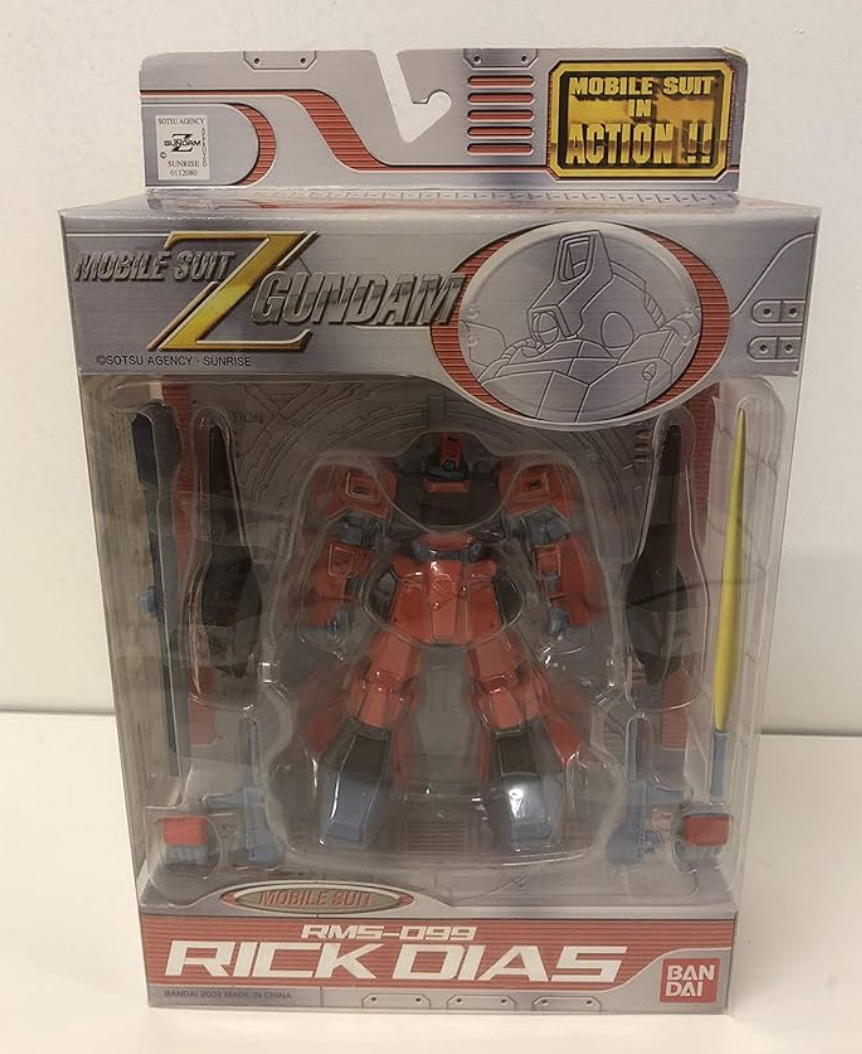 Bandai Mobile Suit in Action MSIA MIA Z Gundam RMS-099 Rick Dias Figure