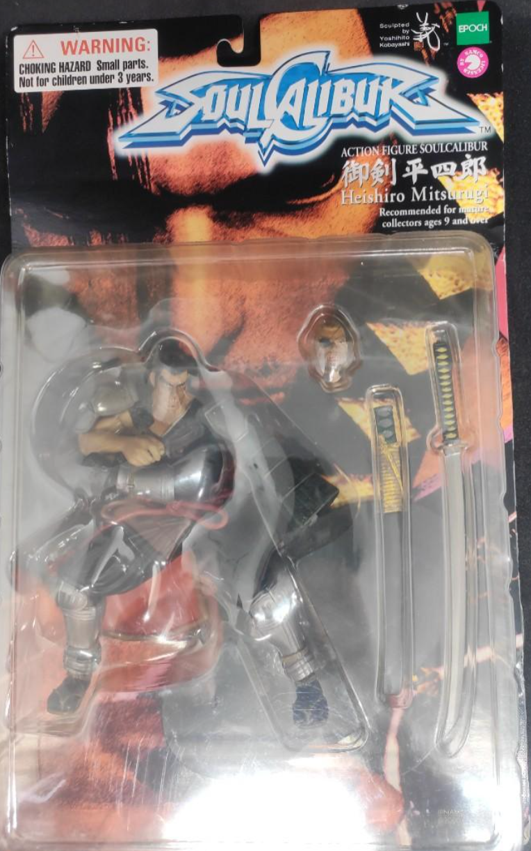 Epoch Soul Calibur Series 1 Heishiro Mitsurugi Trading Figure