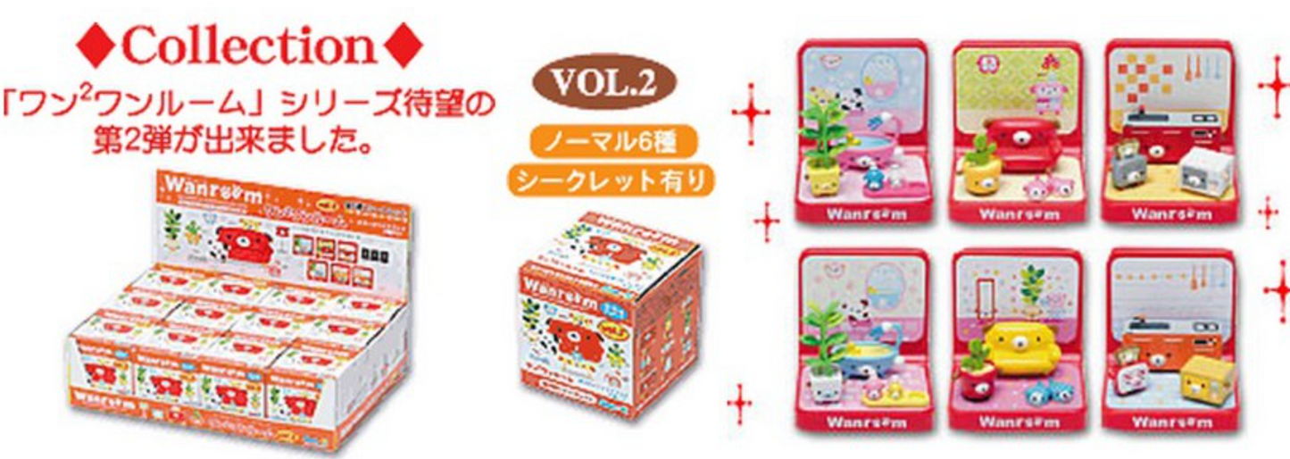 San-X Wanroom Furniture Vol 2 6 Trading Figure Set