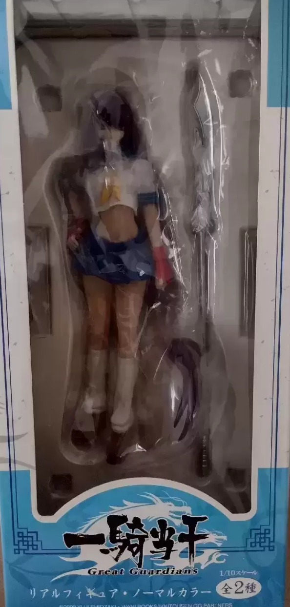 A-Toys 1/10 Ikki Tousen Dragon Destiny Great Guardians Kanu Unchou Pvc Figure