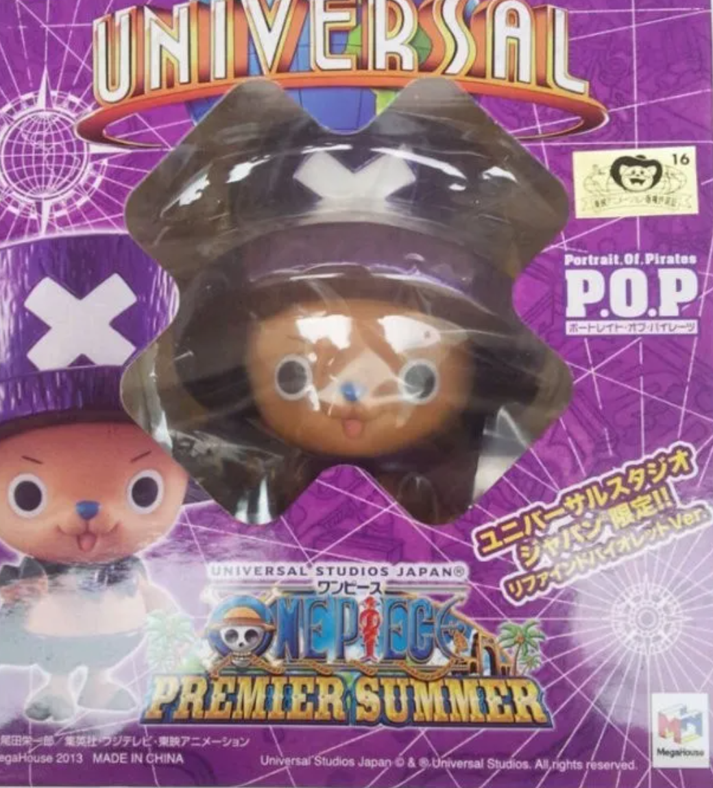 Megahouse 1/8 One Piece Excellent Model Portrait of Pirates POP Chopper Man Universal Studios Japan Metallic Violet ver Pvc Figure