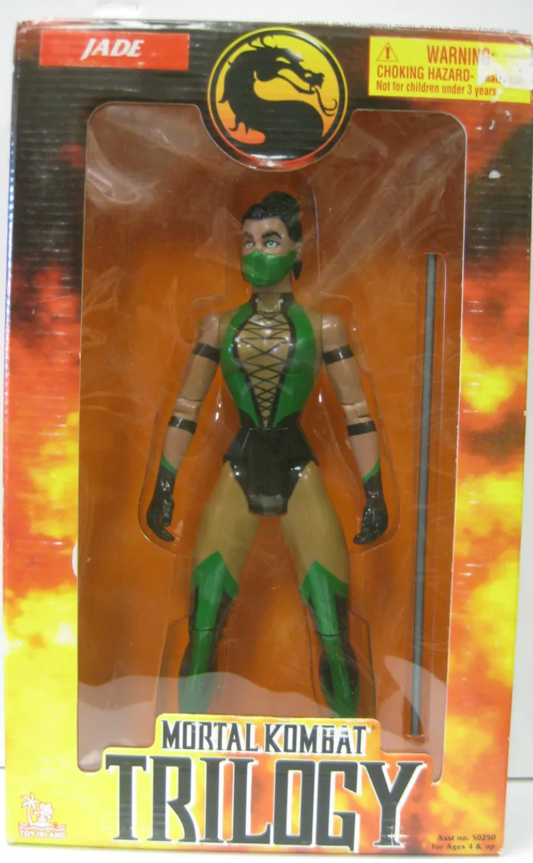 Toy Island Mortal Kombat Trilogy Jade 10" Action Figure