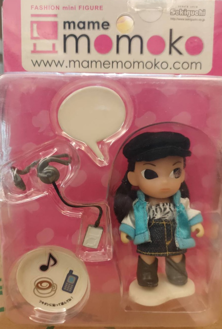 Sekiguchi Fashion Mini Figure Mame Momoko Action Doll Figure Type D