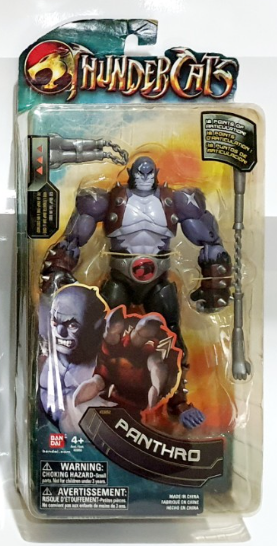 Bandai 2011 Thundercats Animated Adventure Series Panthro 6" Action Figure