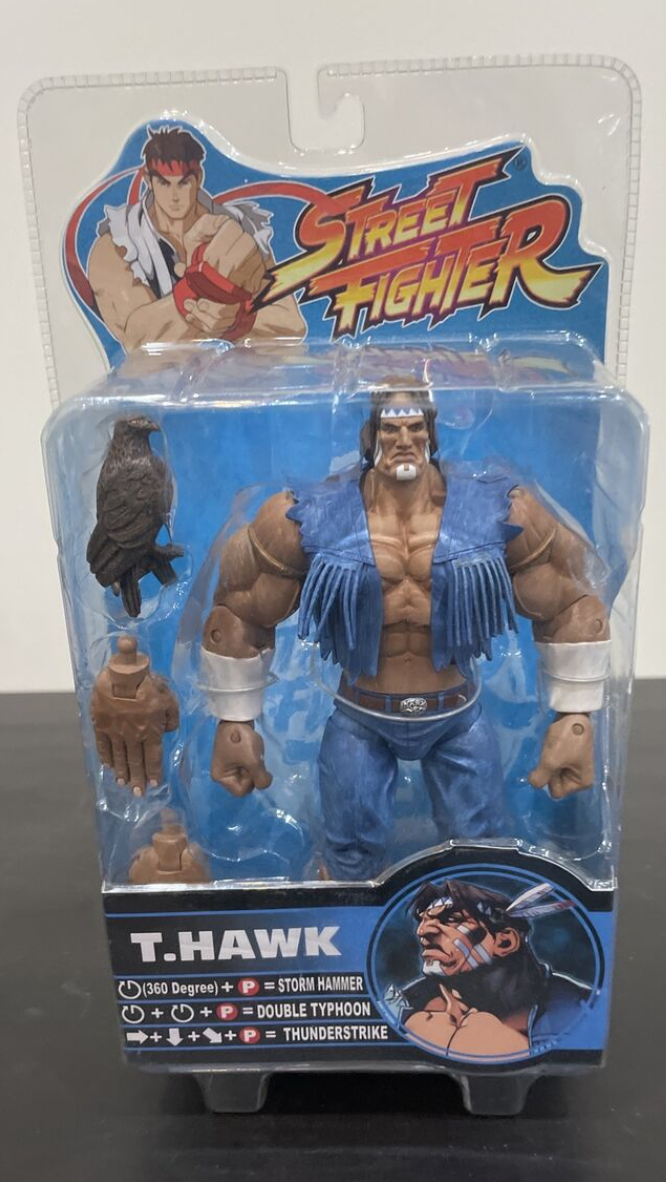 Street Fighter sold Sota Toys T. Hawk