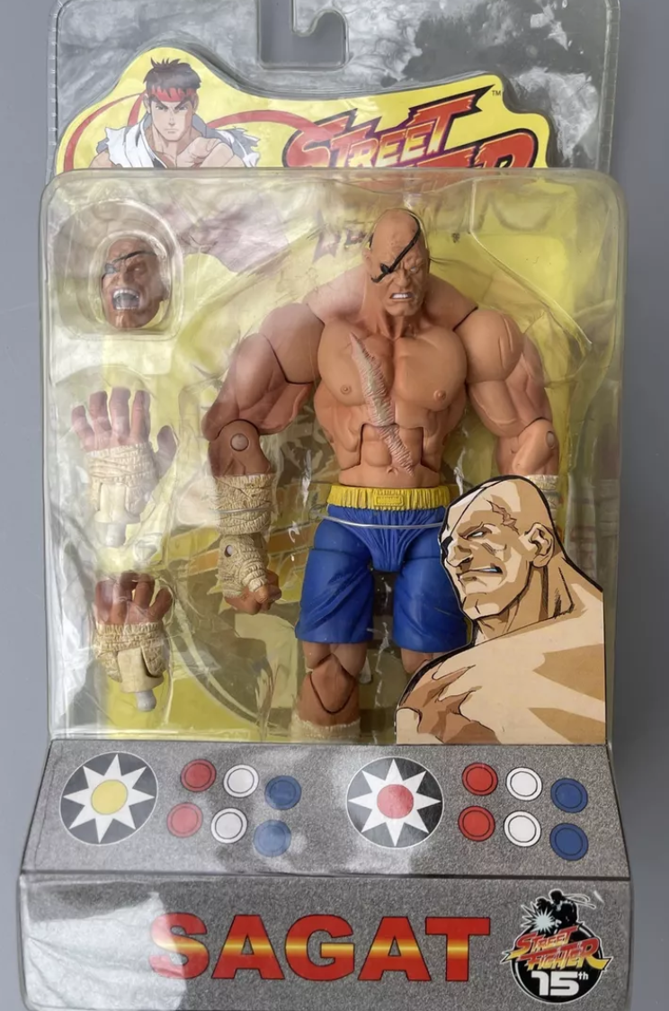 Very rare!!! Sota street fighter adon GameStop shops exclusive