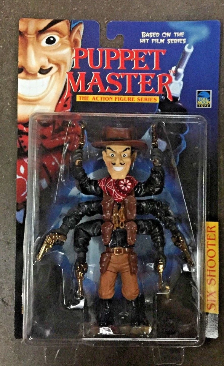 *RARE JAPANESE EDITION* SIX good SHOOTER Puppet Master *VERY HARD TO GET NIB*