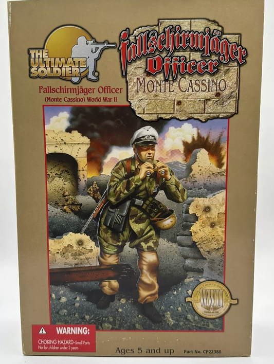 21st Century Toys 1/6 12" Ultimate Soldier Fallschirmjager Officer Monte Cassino Action Figure