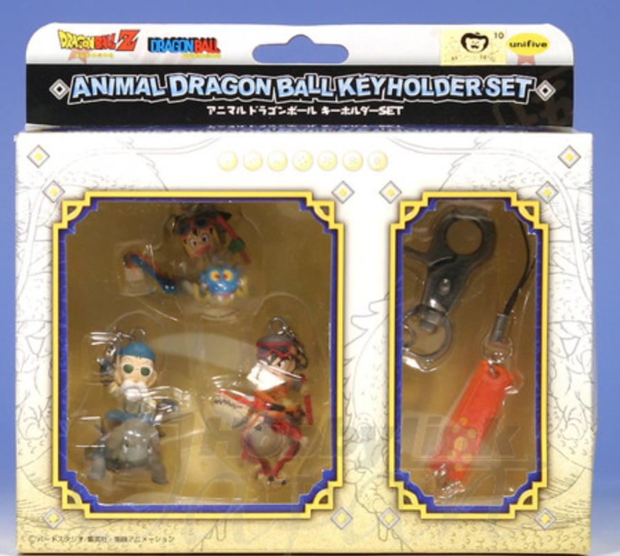 Unifive Dragon Ball Animal Key Holder Trading Figure Set