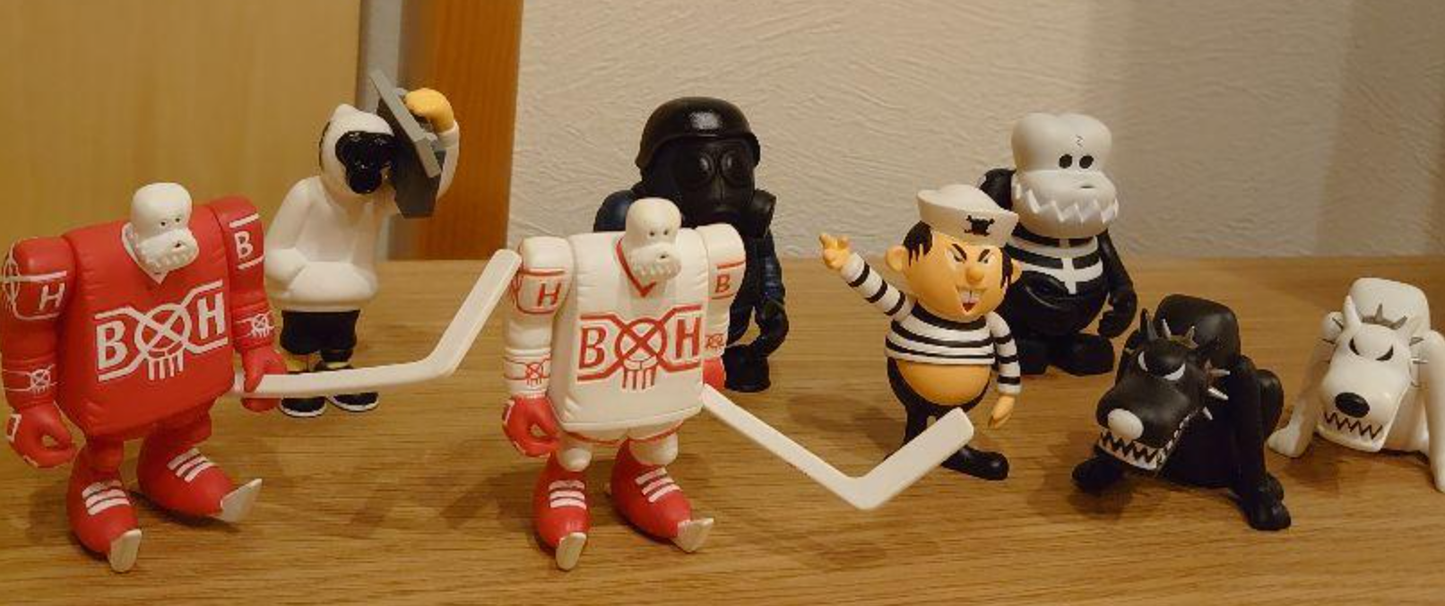 Bounty Hunter BxH 8 Mini Vinyl Figure Set