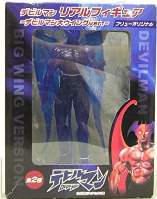 Furyu Devilman Go Nagai Original Real Big Wing Blue Crystal version 8" Trading Figure