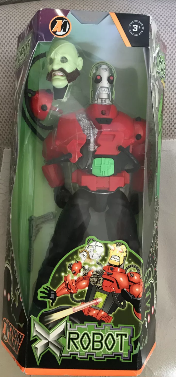 Hasbro 2003 Action Man Robot 12" Action Figure