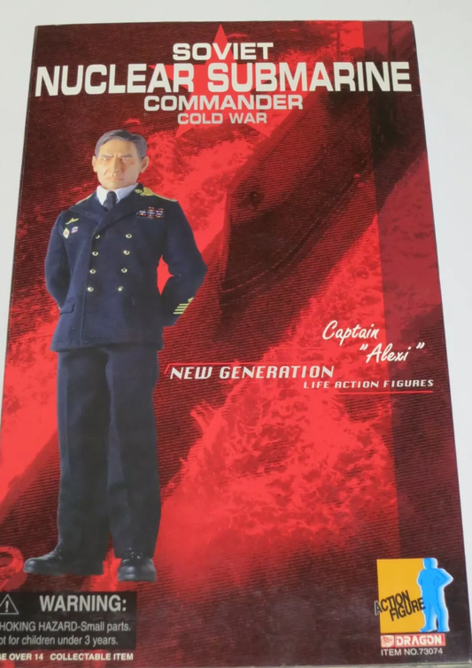 Dragon 12" 1/6 73074 K-19 The Widowmaker Soviet Nuclear Submarine Commander Cold War Captain Alexi Action Figure