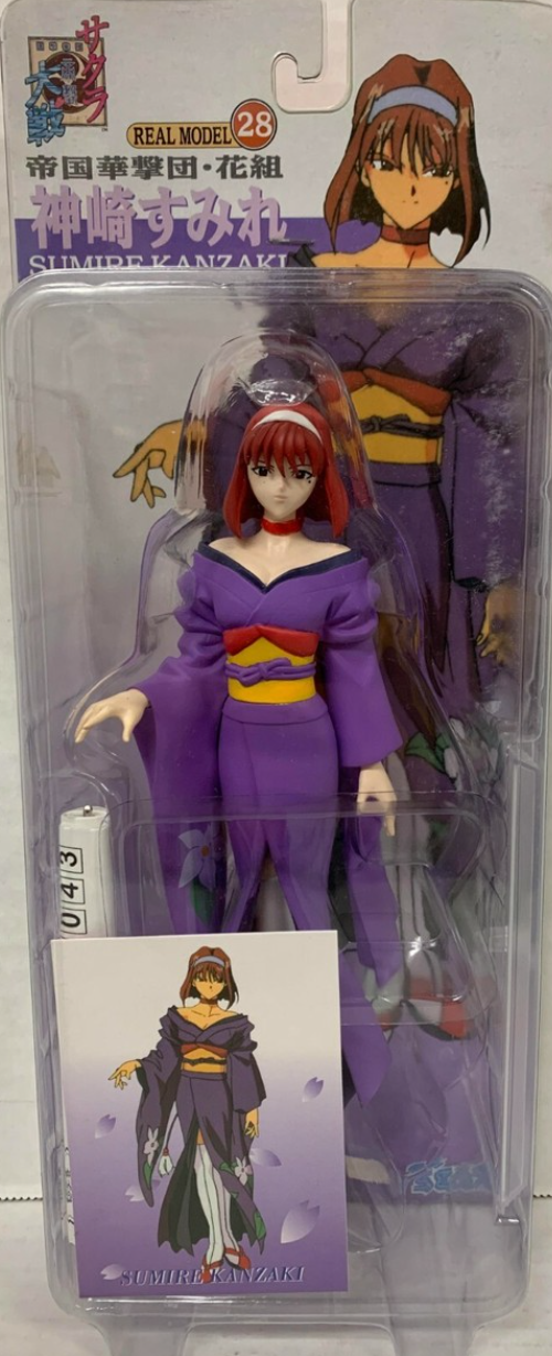 Sega Sakura Wars Real Model Series 28 Sumire Kanzaki Trading Figure