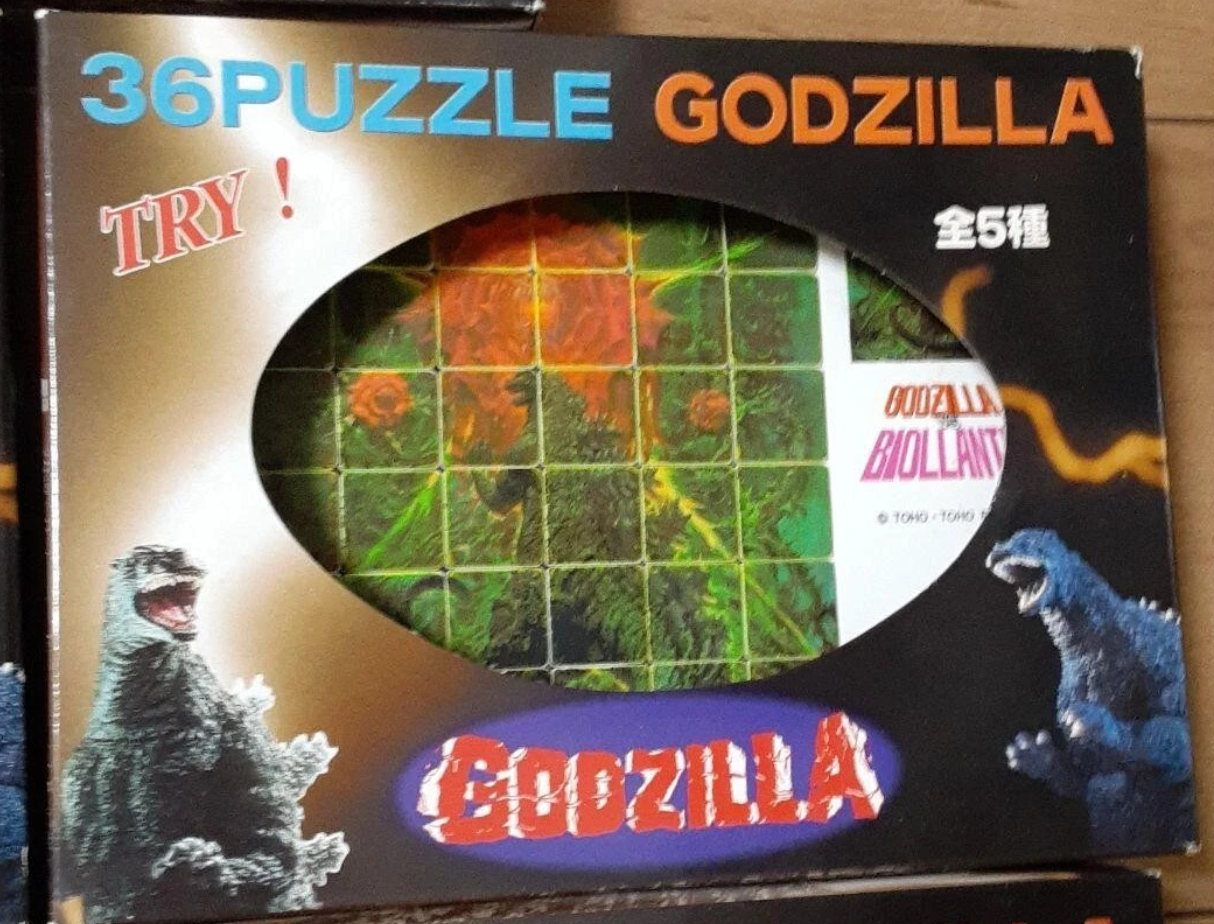 Scratch Godzilla 36 Puzzle Godzilla v.s. Biollante ver