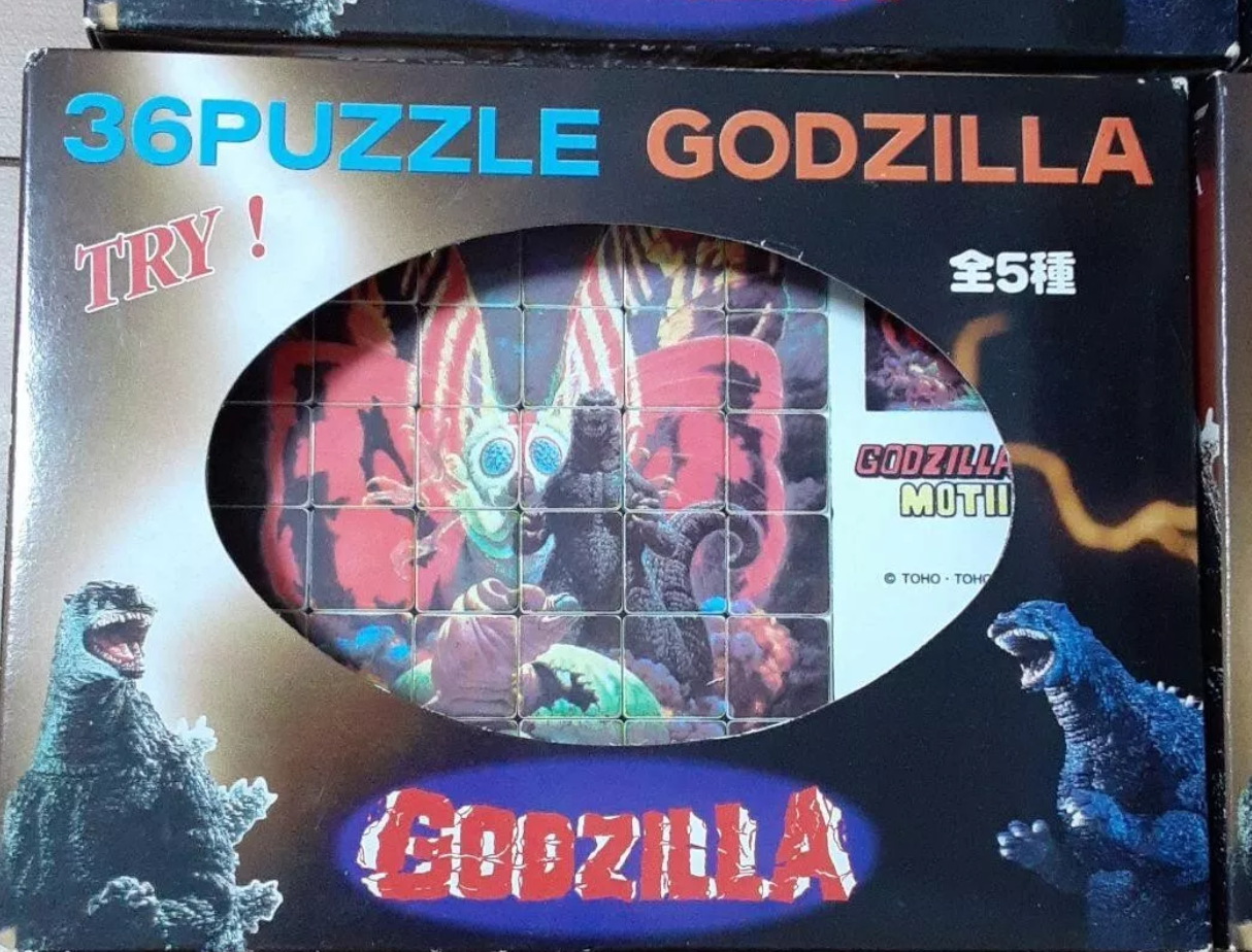 Scratch Godzilla 36 Puzzle Godzilla v.s. Mothra ver