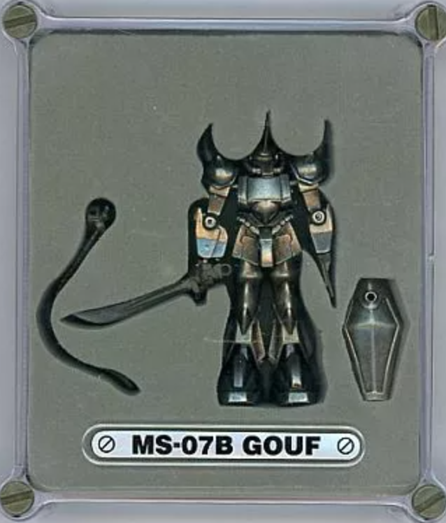 Bandai Chogokin Nano Mobile Suit Gundam MS-07B Gouf Action Figure